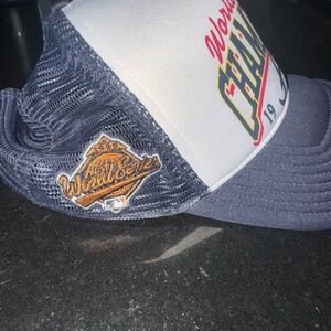 🏆 Vintage 1995 Atlanta Braves World Series Champions Snapback Hat